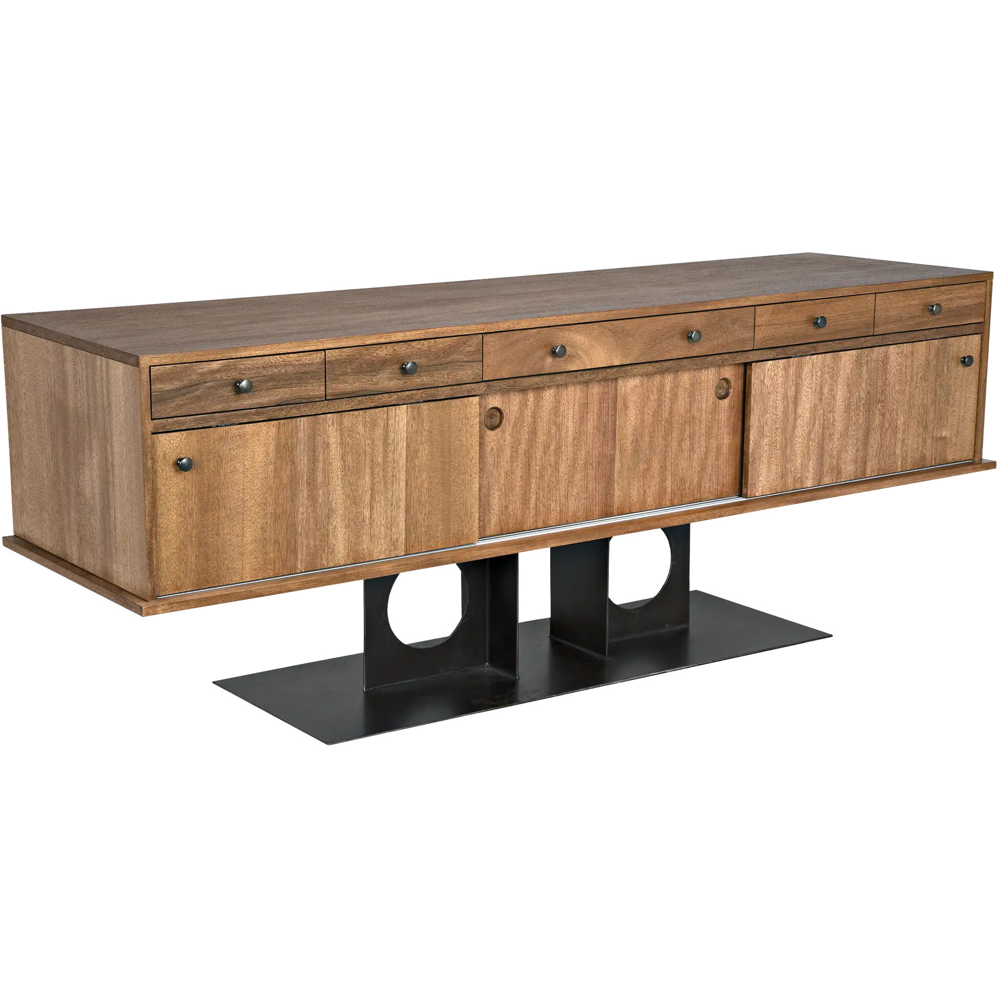 Wolf 82 X 23 inch Dark Walnut Sideboard