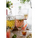 Anita Clear and Polished Silver Drink Dispenser