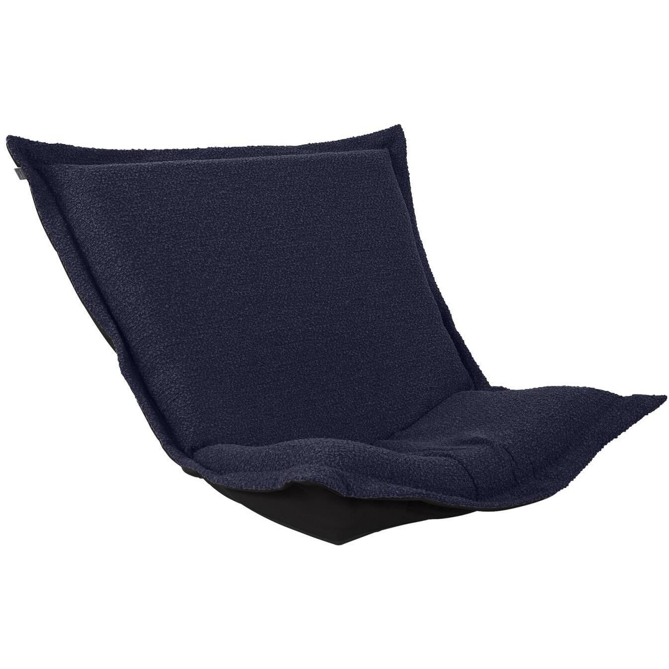 Barbet Royal Blue Chair Cover & Cushion