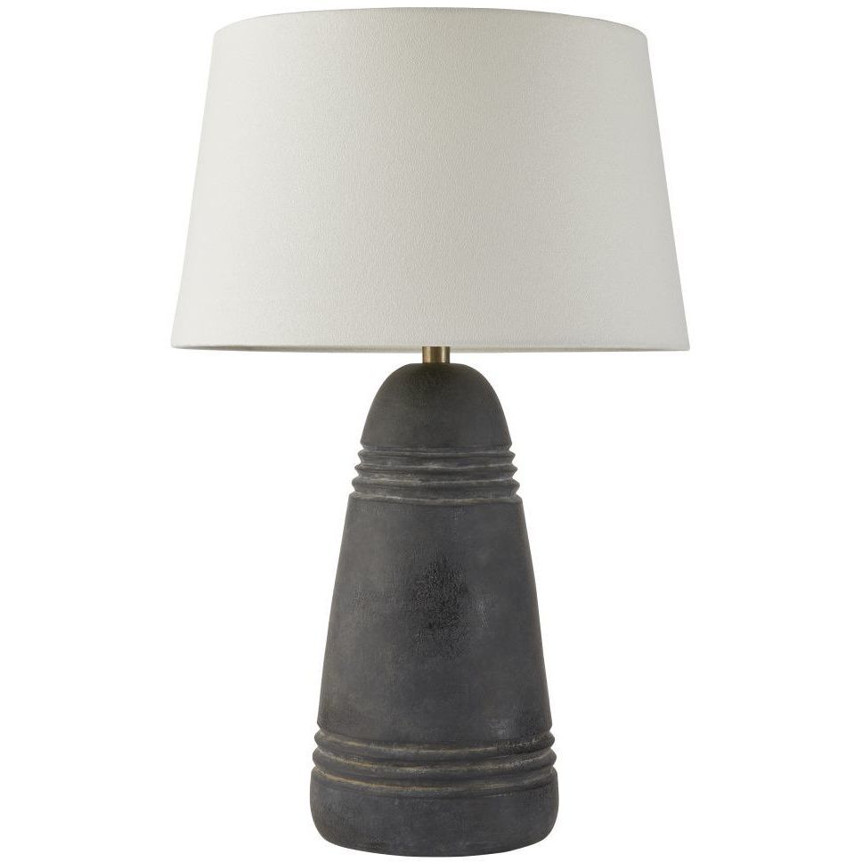 Django 60.00 watt Matte Charcoal Table Lamp Portable Light