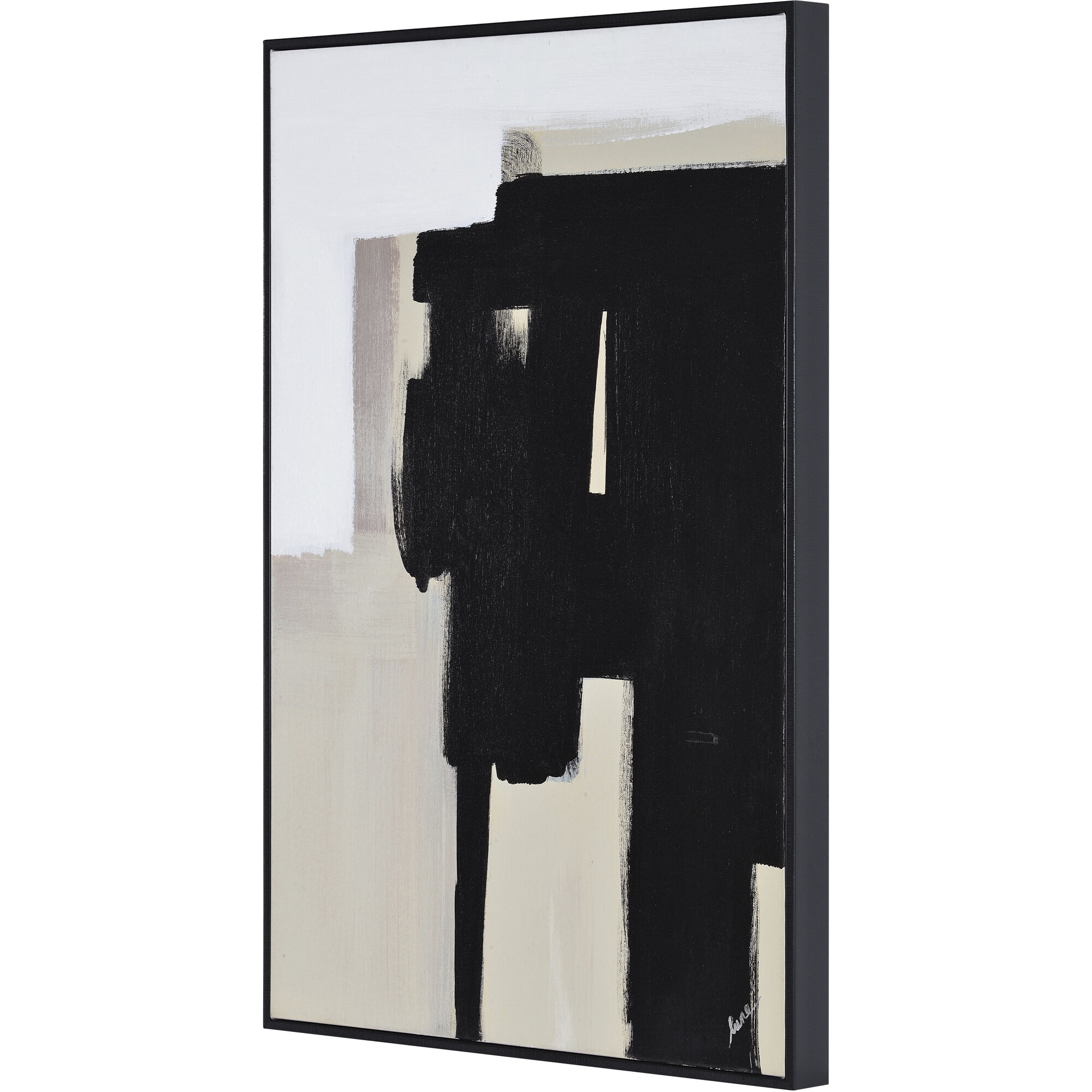 Telesto Black/Multiple Canvas Art, 2 Piece