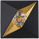 Beyond Mythical LED 6.5 inch Black Aged Brass Outdoor Wall Light, Beyond