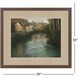 Paragon Brown and Multi and Rust and Teal Framed Art