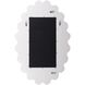 Cloud 36 X 24 inch Burgundy Mirror