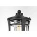 Artemis 1 Light 13 inch Black Outdoor Post Light