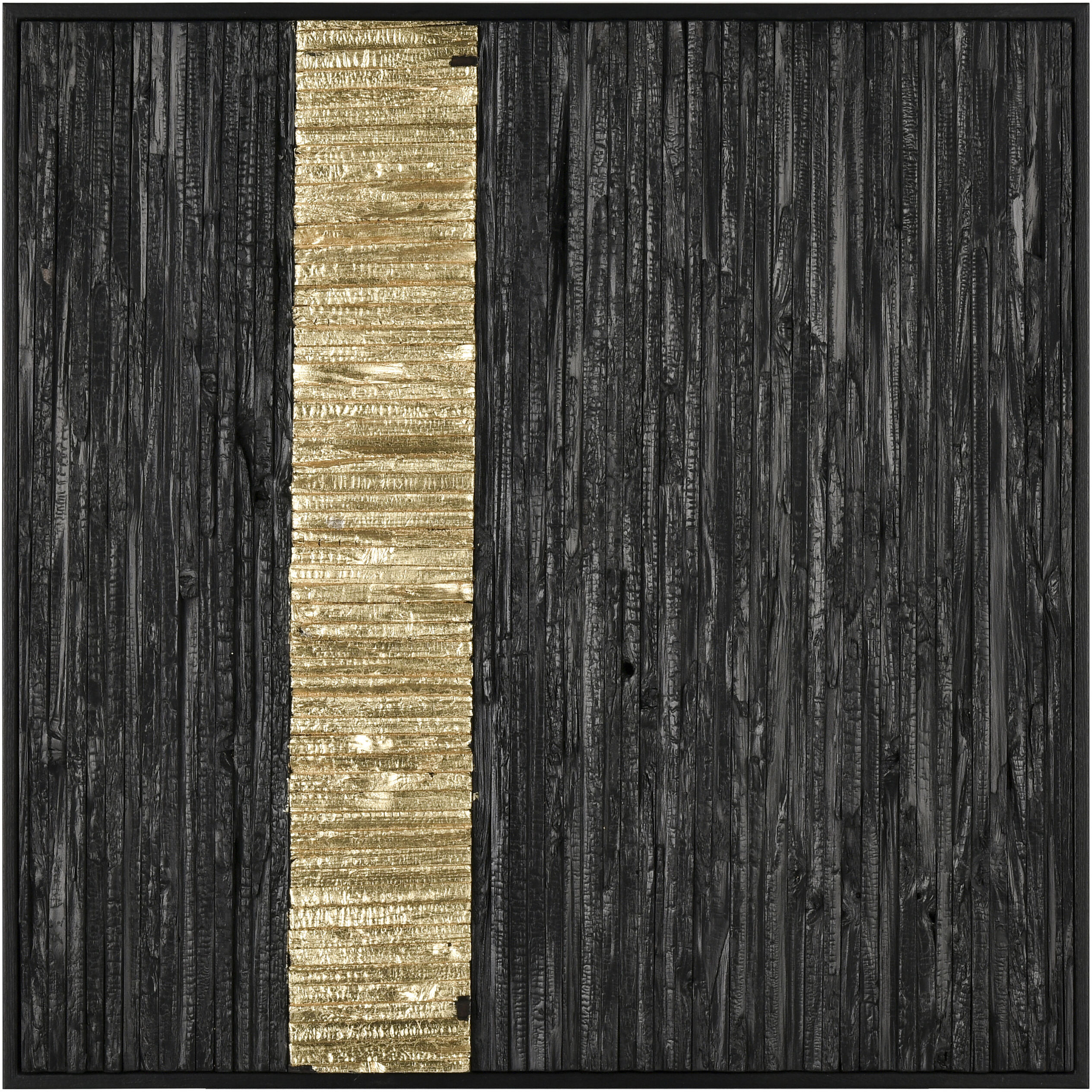 Stripe Wood 23.50 inch  X 23.50 inch Wall Accent