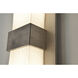 Aberdeen LED 6 inch Weather Grey ADA Sconce Wall Light