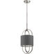 Jolana LED 16 inch Polished Nickel Pendant Ceiling Light