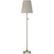 Thomas O'Brien Bryant 24.5 inch 1.6 watt Polished Nickel Adjustable Cordless Table Lamp Portable Light