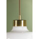 Eliana 1 Light 14.25 inch Aged Brass Pendant Ceiling Light