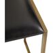 Dash 24 inch Black Counter Stool