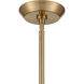 Starburst 19 Light 26 inch Satin Brass with Clear Chandelier Ceiling Light