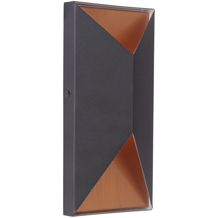 Peak 2 Light 5.00 inch Outdoor Wall Light