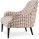 Colette Ariane Beige Orange Armchair