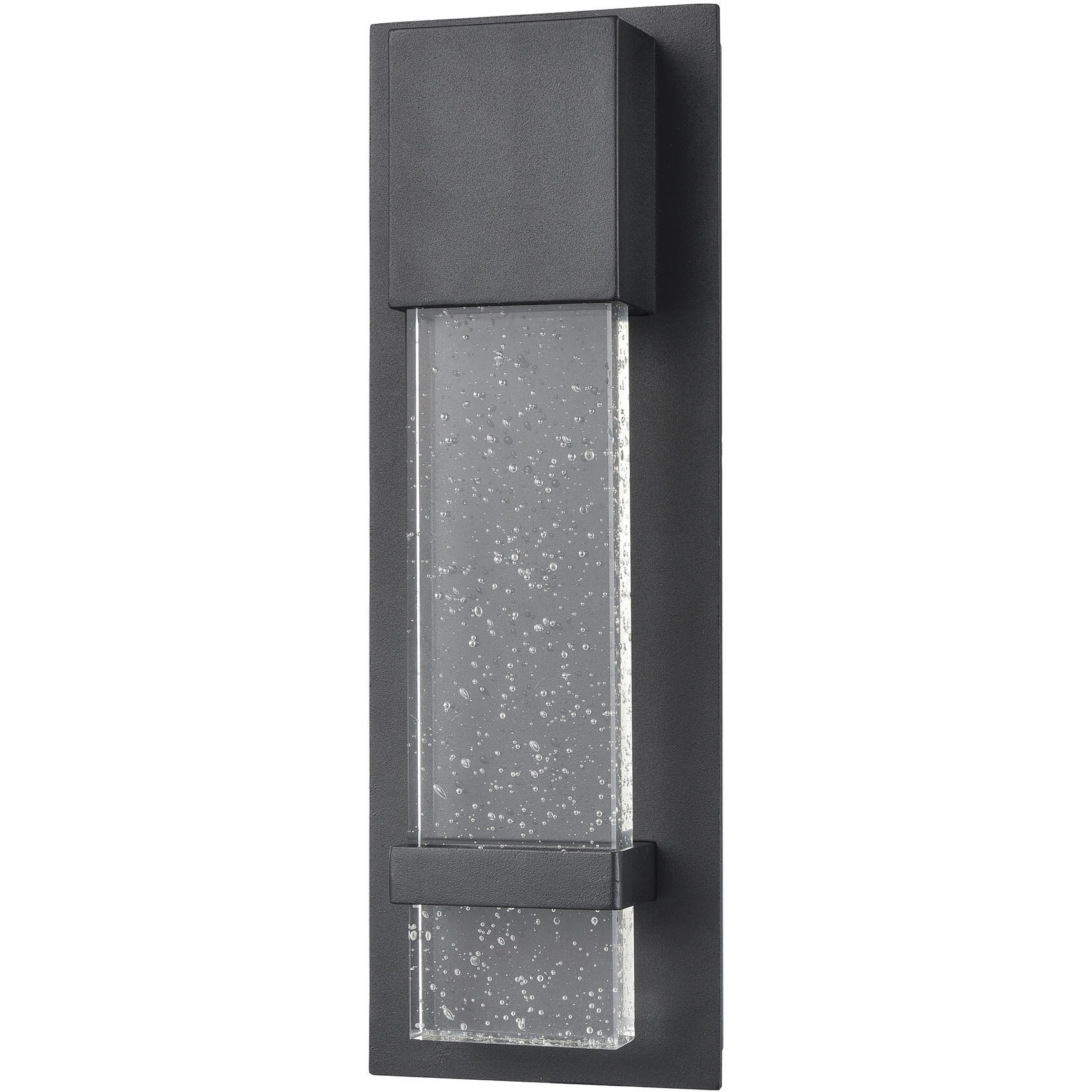 Emode LED 14 inch Matte Black Outdoor Wall Sconce