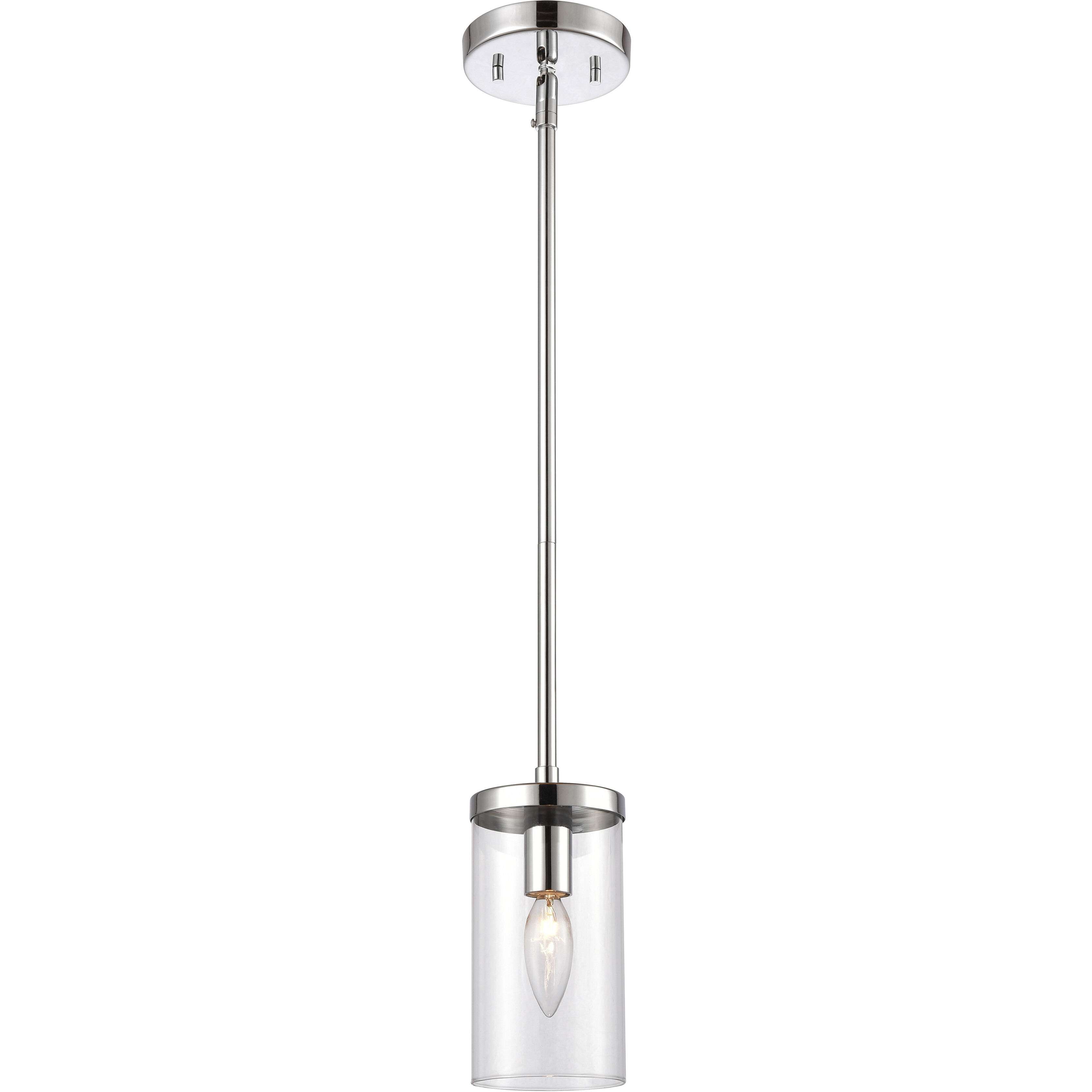 Oakland 1 Light 4 inch Chrome Mini Pendant Ceiling Light