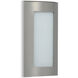 Expo LED 16 inch Silver Outdoor Wall Sconce