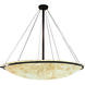 Alabaster Rocks 12 Light 63 inch Dark Bronze Pendant Ceiling Light in Incandescent, Bowl
