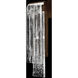 Waterfall 21.25 inch Outdoor Bronze Outdoor Wall Sconce