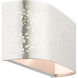 Noria 2 Light 13 inch Brushed Nickel ADA Vanity Sconce Wall Light