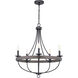 Gulliver 5 Light 26 inch Graphite Chandelier Ceiling Light