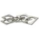 Nickel Square Chain Decorative Accent
