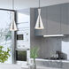 Allison 1 Light 7 inch Brushed Aluminum Mini Pendant Ceiling Light