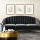 Crossing Paths Blue and Metallic and White Framed Art, The Studio