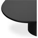 Eden 46 X 31.5 inch Black Coffee Table