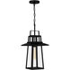 Devonport 1 Light 10 inch Matte Black Outdoor Hanging Lantern