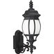 Wynfield 1 Light 19.75 inch Black Outdoor Wall Lantern, Medium
