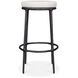 Thayer 31 inch Java and Oyster White Outdoor Bar Stool