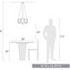Marco 4 Light 16 inch Matte Black Pendant Ceiling Light
