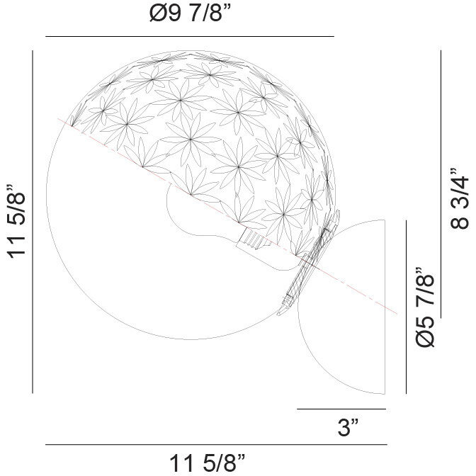 Nola 1 Light 9.88 inch Wall Sconce