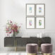 Homecoming Blue and Green and Pink and Multi Framed Art