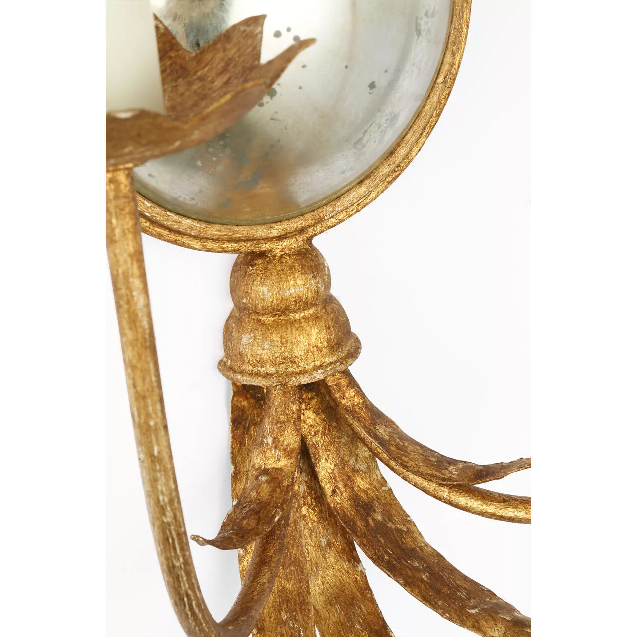 Chapman & Myers Gramercy LED 13 inch Gilded Iron Sconce Wall Light