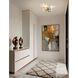 Manhattan LED 5.75 inch Brushed Gold Wall Sconce Wall Light