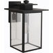Rock Creek 1 Light 17.25 inch Textured Black Outdoor Wall Lantern
