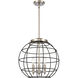 Lake Placid 3 Light 16 inch Satin Nickel Pendant Ceiling Light
