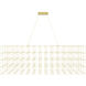 Argyle Ave. LED 18 inch Gold Chandelier Ceiling Light