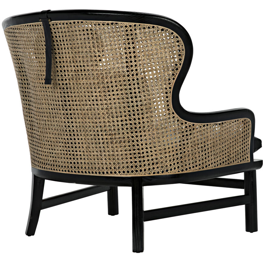 Marabu Charcoal Black Occasional Chair