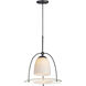 Focal Point LED 15 inch Black Single Pendant Ceiling Light