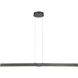 Structure LED 40 inch Smoked Iron Pendant Ceiling Light, Island Light