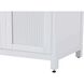 Alina 84 X 34 inch White Bathroom Vanity Cabinet