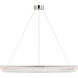 C&M by Chapman & Myers Pierce 1 Light 40 inch Polished Nickel Chandelier Ceiling Light