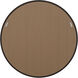 Potro 45 X 45 inch Dark Brown Wall Mirror
