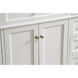 Park Avenue 48 X 35 inch White with Carrara White Marble Vanity Set
