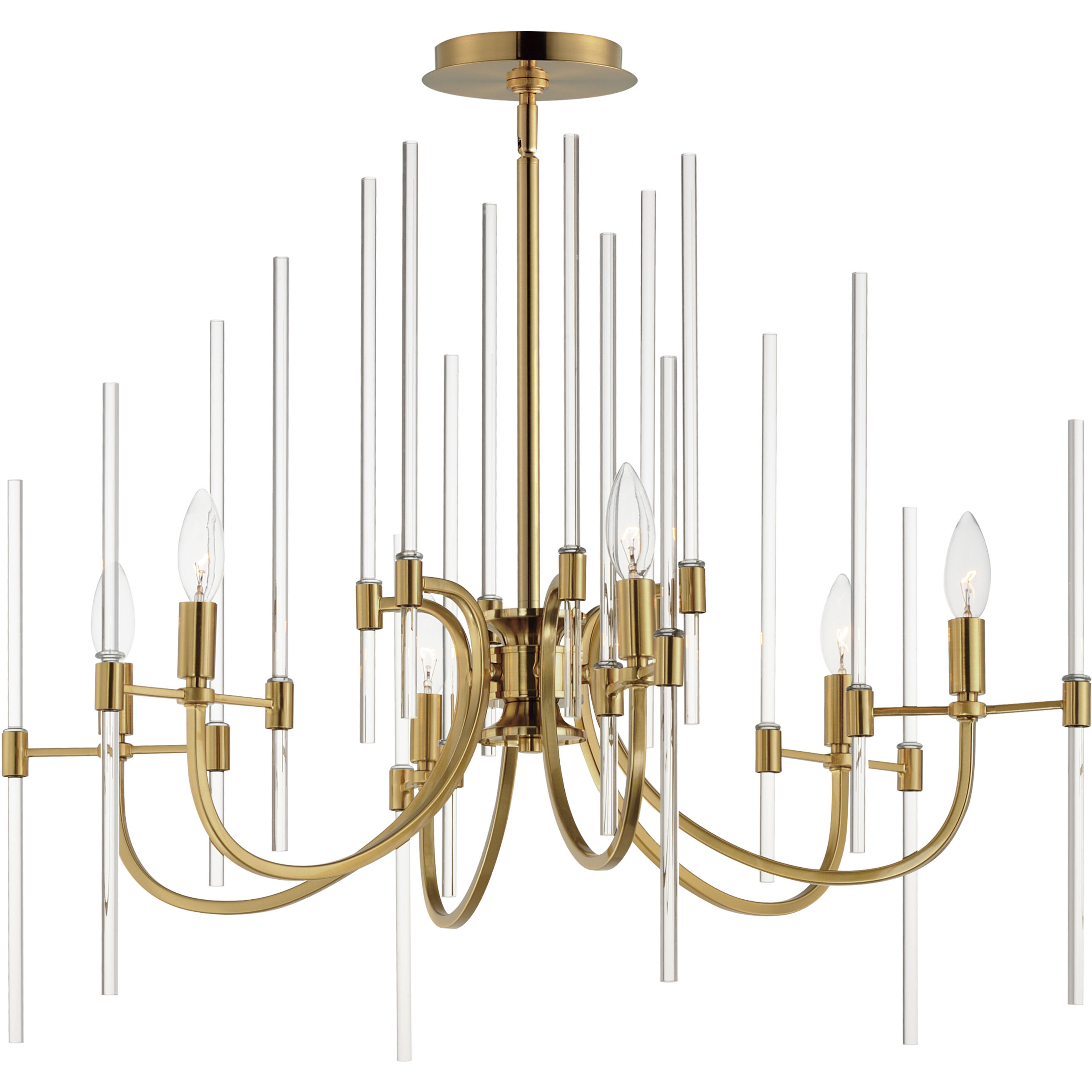 Divine 6 Light 30.00 inch Chandelier