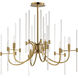 Divine 6 Light 30 inch Heritage Chandelier Ceiling Light