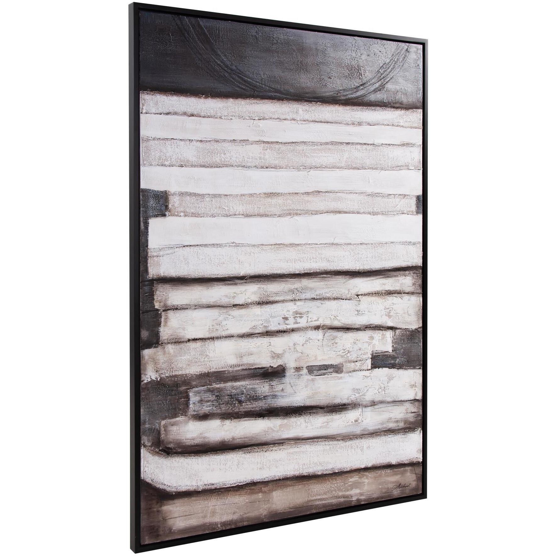 Layers Of Meditation 61.75 X 41.75 inch Hand Painted Canvas